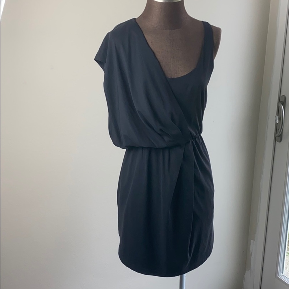 Shoulder Draped Dress